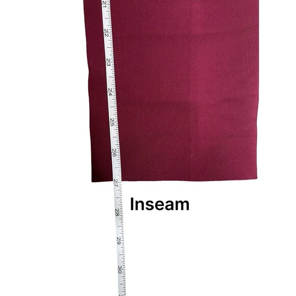 Express Women's Dress Pants Columnist Red Size 00 Professional Office - Picture 6 of 12